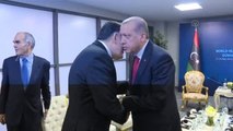 Cumhurbaşkanı Erdoğan - Libya Başkanlık Konseyi Başkanı Sarraj Görüşmesi