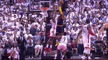 Bismack Biyombo Blocks LeBron's Dunk Attempt