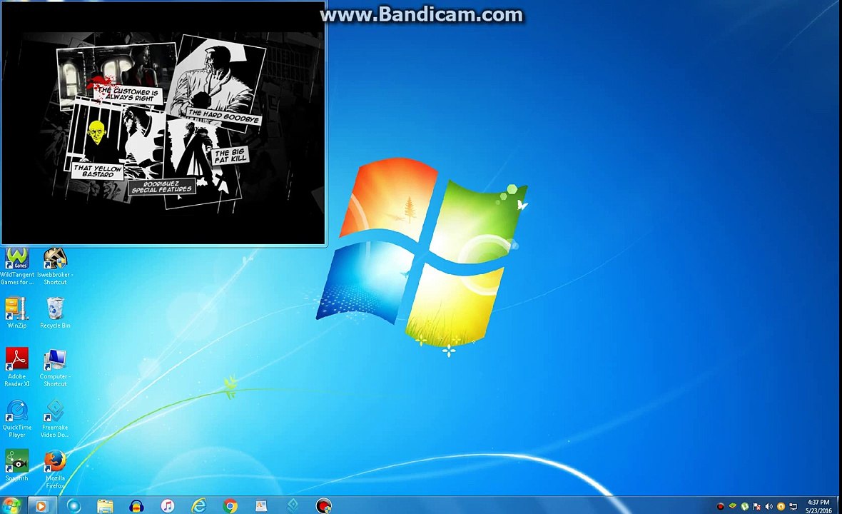Sin City (Recut, Extended and Unrated) Disc 2 DVD Menu