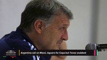 Copa America Argentina Calls Lionel Messi & Sergio Aguero, Ignores Carlos Tevez