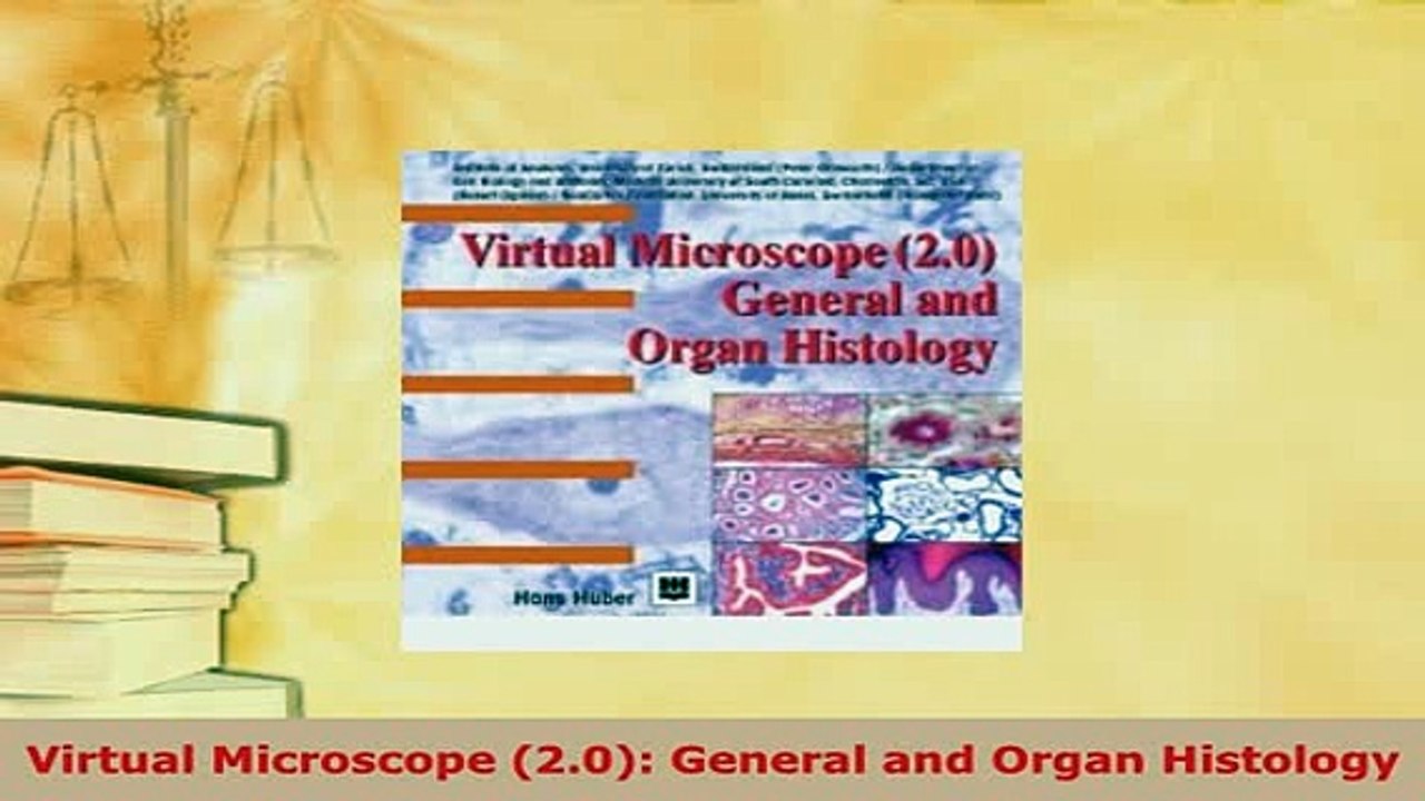 PDF  Virtual Microscope 20 General and Organ Histology  Read Online