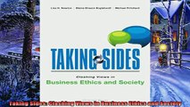 One of the best  Taking Sides Clashing Views in Business Ethics and Society