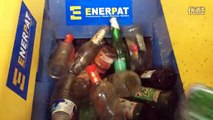 Enerpat bottle glass crusher, glass shredder