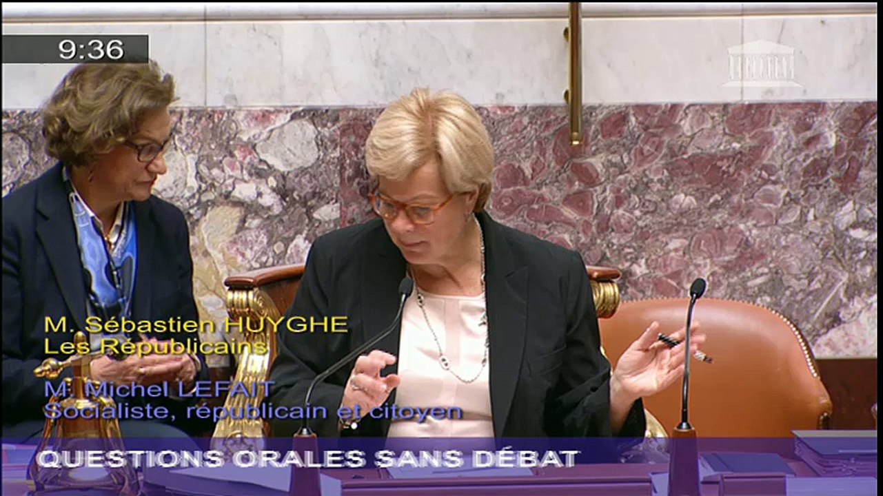 Réponse de Axelle Lemaire à la question de Sébastien Huyghe sur la douane de Lesquin