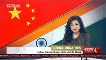 Indian president pays state visit to China