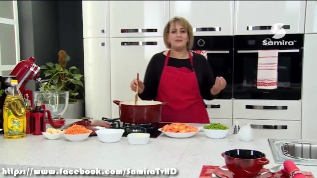 أذواق خديجة 2 _ طريقة عمل كيك الجزر + جزر بالجلبانة و اللحم + تحلية الجزر و الحليب Samira Tv