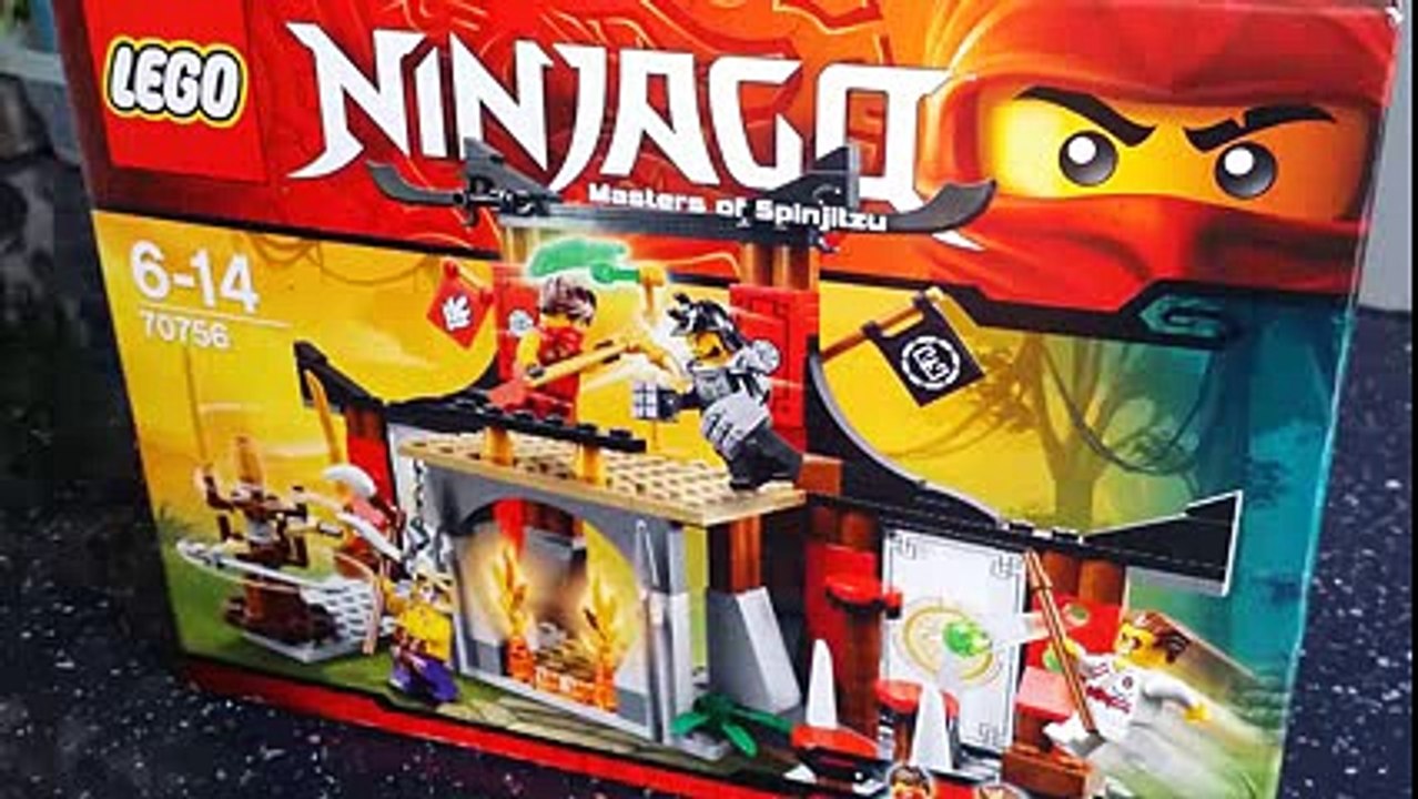 UNBOXING Lego Ninjago Dojo Showdown 70756_1