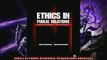 For you  Ethics in Public Relations Responsible Advocacy