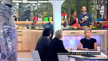 Babette de Rozières donne des nouvelles d'Emmanuel Maubert dans "C à Vous" - Regardez
