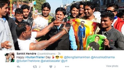 Salman Khan's FANs Goes CRAZY Over SULTAN Trailer - Check Out TWEETS