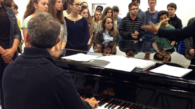 Angoulême: la chorale des lycéens de Guez-de-Balzac bientôt à la Nef