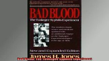 DOWNLOAD FREE Ebooks  Bad Blood The Tuskegee Syphilis Experiment Full Free