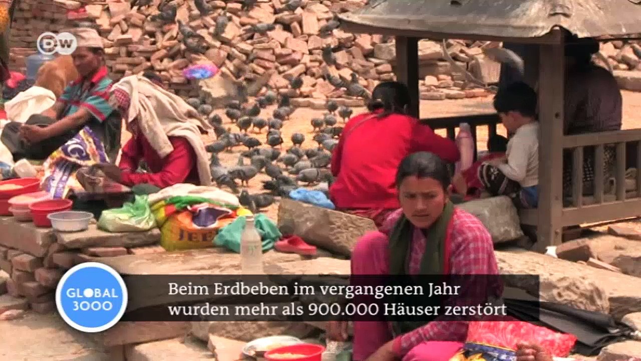 Nepal: leben im zeltlager | global 3000