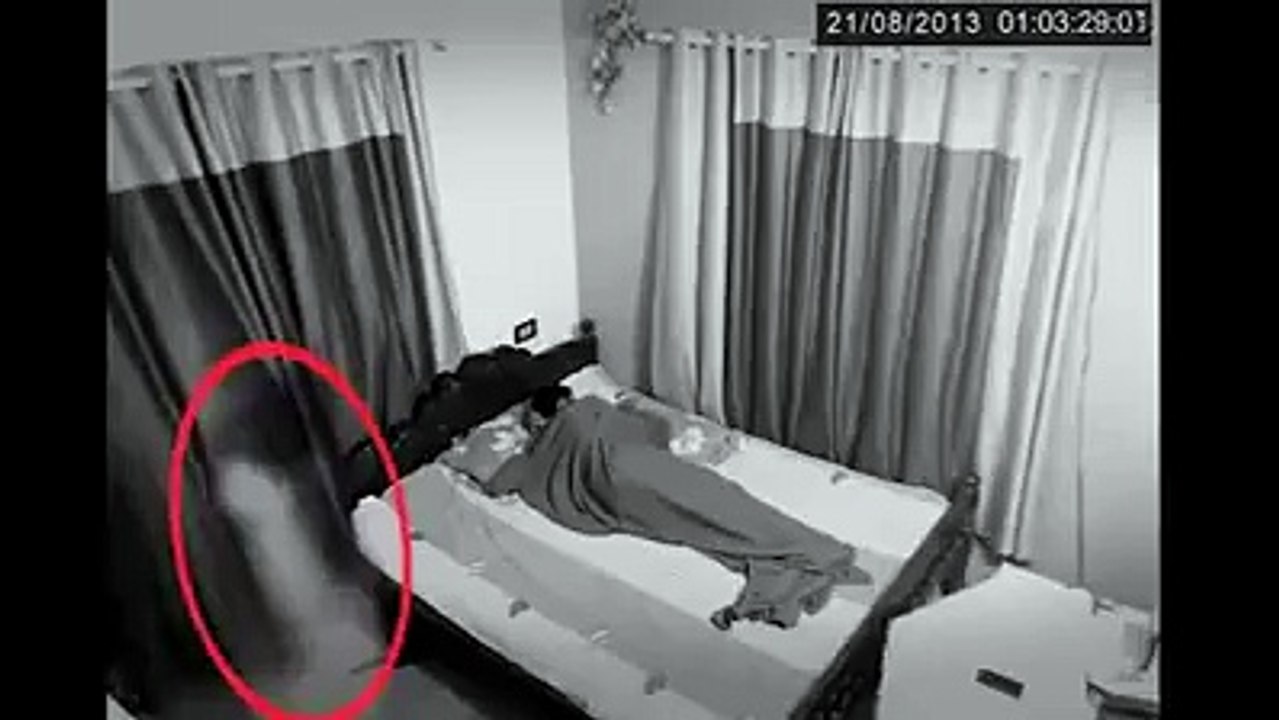 Caught Ghost Room Camra When Child Sleep