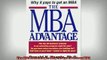 READ book  The MBA Advantage Why It Pays to Get an MBA  FREE BOOOK ONLINE