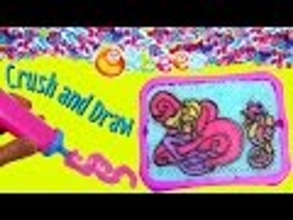 Disney | New ORBEEZ CRUSH and Draw Mermaid Art + Magic Orbeez Crush Pen Toy Review by DisneyCarToys
