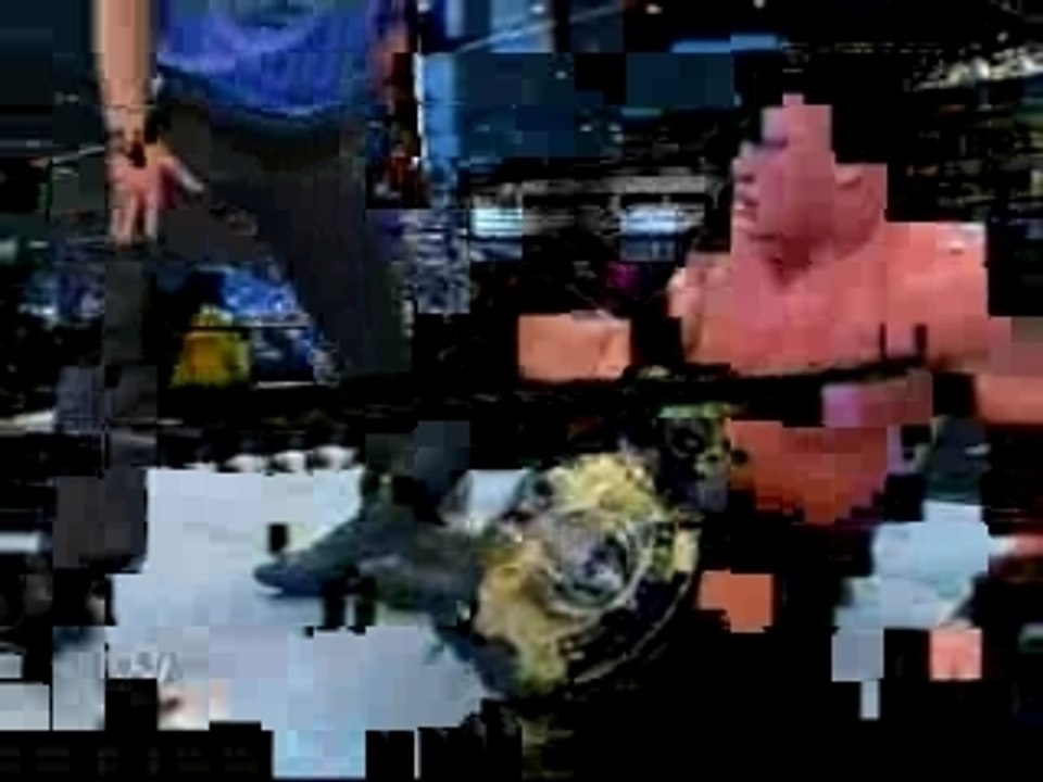 Wrestlemania XIX Angle vs. Lesnar