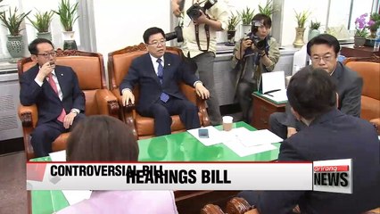 Controversy over hearings bill heats up