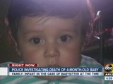 Police investigate death of four-month-old baby
