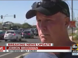 Man who helped rescue driver from burning car speaks out