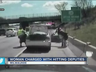 Milwaukee woman charged with ramming squad car; injuring deputies, mother