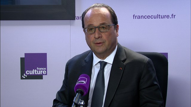François Hollande : J'ai pris conscience encore davantage du caractère tragique de l'histoire