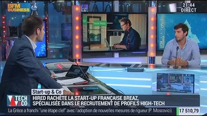Start-up & Co: Hired rachète Breaz, le spécialiste du recrutement des profils high-tech - 23/05