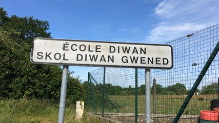 Tournage d'un clip à l'école Diwan