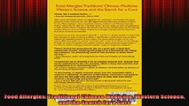DOWNLOAD FREE Ebooks  Food Allergies Traditional Chinese Medicine Western Science and the Search for a Cure Full EBook