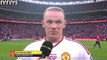 Crystal Palace 1-2 Manchester United - FA Cup Final - Wayne Rooney Post Match Interview