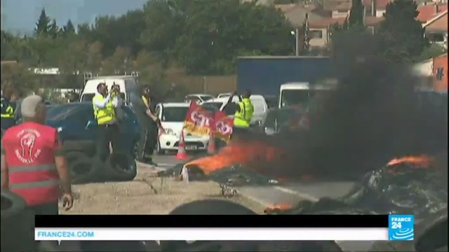 France fuel strikes: Shortages spread across country as protests continue
