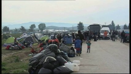 Greqi, filloi evakuimi i kampit të Eidhomenit - Top Channel Albania - News - Lajme