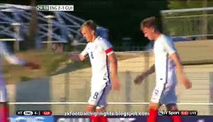 England U21 7-1 Guinea U23 HD All Goals & Full Highlights - Toulon Youth Tournament