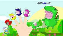 #Peppa Pig English Episodes Dinosaur Magic Costume Party Finger Family #Nursery Rhymes Lyrics