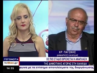 Ο Χρ.Παγώνης μιλά για τον αρχιτεκτονικό διαγωνισμό της Χαλκίδας