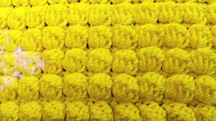 Cara Merajut Motif Gelembung