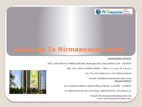2/3 bhk flats in Delhi/NCR - Nirmaanassociates.com