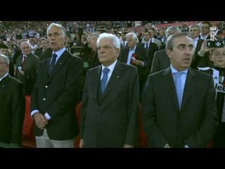 Roma - Mattarella premia i vincitori della TimCup2016 (21.05.16)