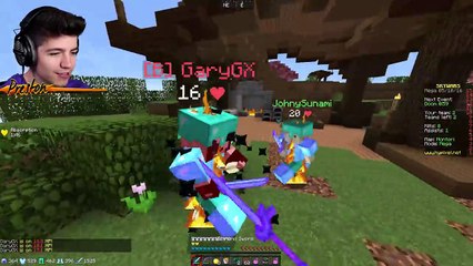 HALF A HEART SAVE!! | Minecraft MEGA SKYWARS #12