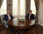 Başbakan Yıldırım, Başbakanlık Görevini Devralmak Üzere Çankaya Köşkü'nde