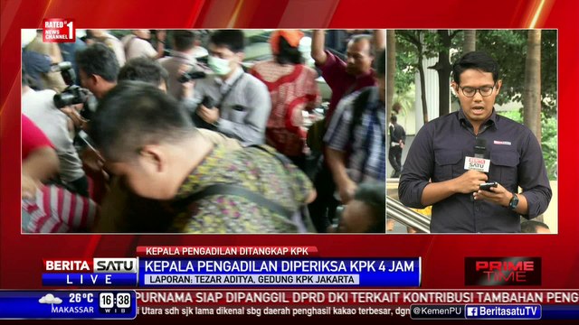 Kepala PN Kepahiang Jalani Pemeriksaan di KPK