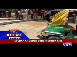 3 Injured as Large Iron Piece Collapses at Rapid Metro site in Gurgaon
