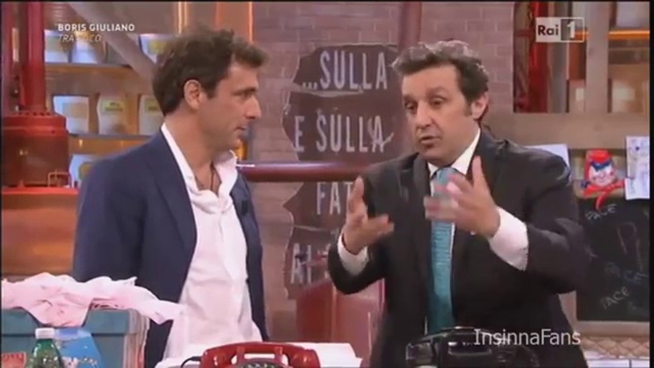 Adriano Giannini ospite di Flavio Insinna ad Affari Tuoi