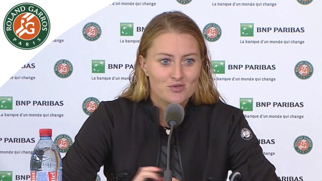 Roland-Garros 2016 - Conférence de presse Mladenovic / 1T