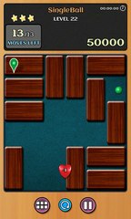 Unblock ball level 22 Within 9 Moves