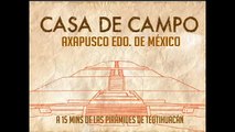 Venta de Hermosa Casa de Campo a 15 min. de las Pirámides de Teotihuacan