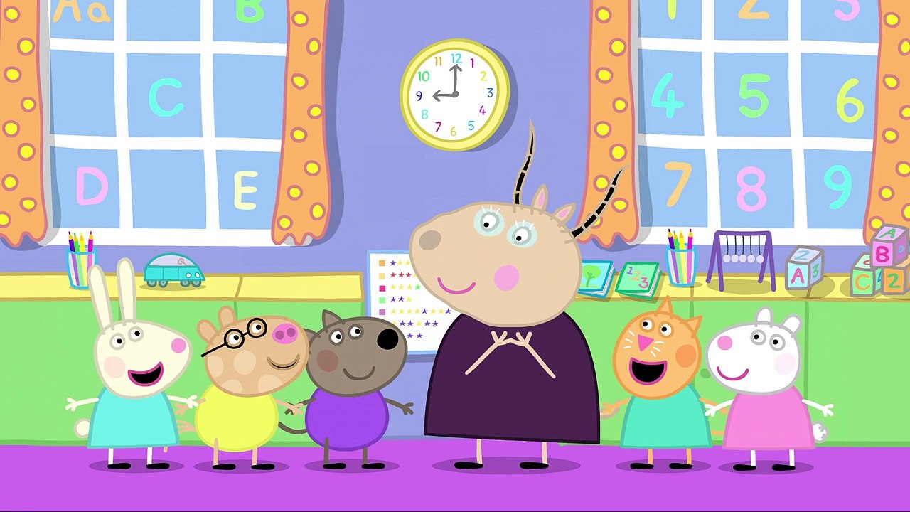 Peppa Pig - 6 серия ( Детский сад).