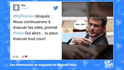 Les internautes se moquent de Manuel Valls !