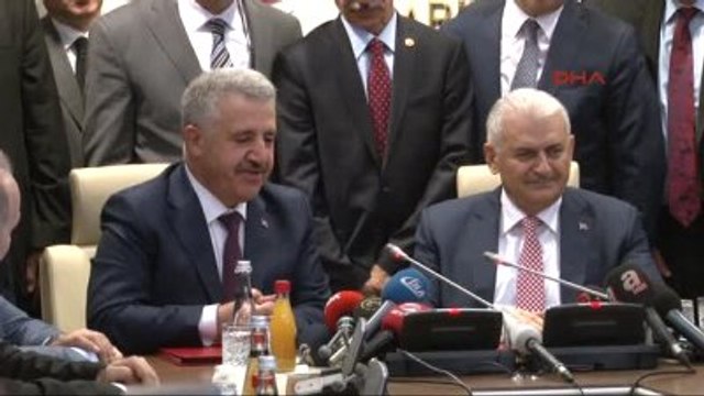 Başbakan Yıldırım, Ulaştırma Bakanlığı Koltuğunu Devretti 2
