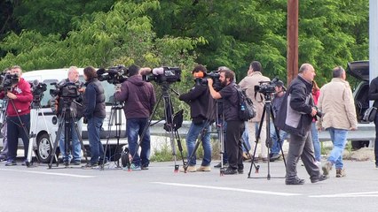 Grèce: évacuation du camp de migrants d'Idomeni